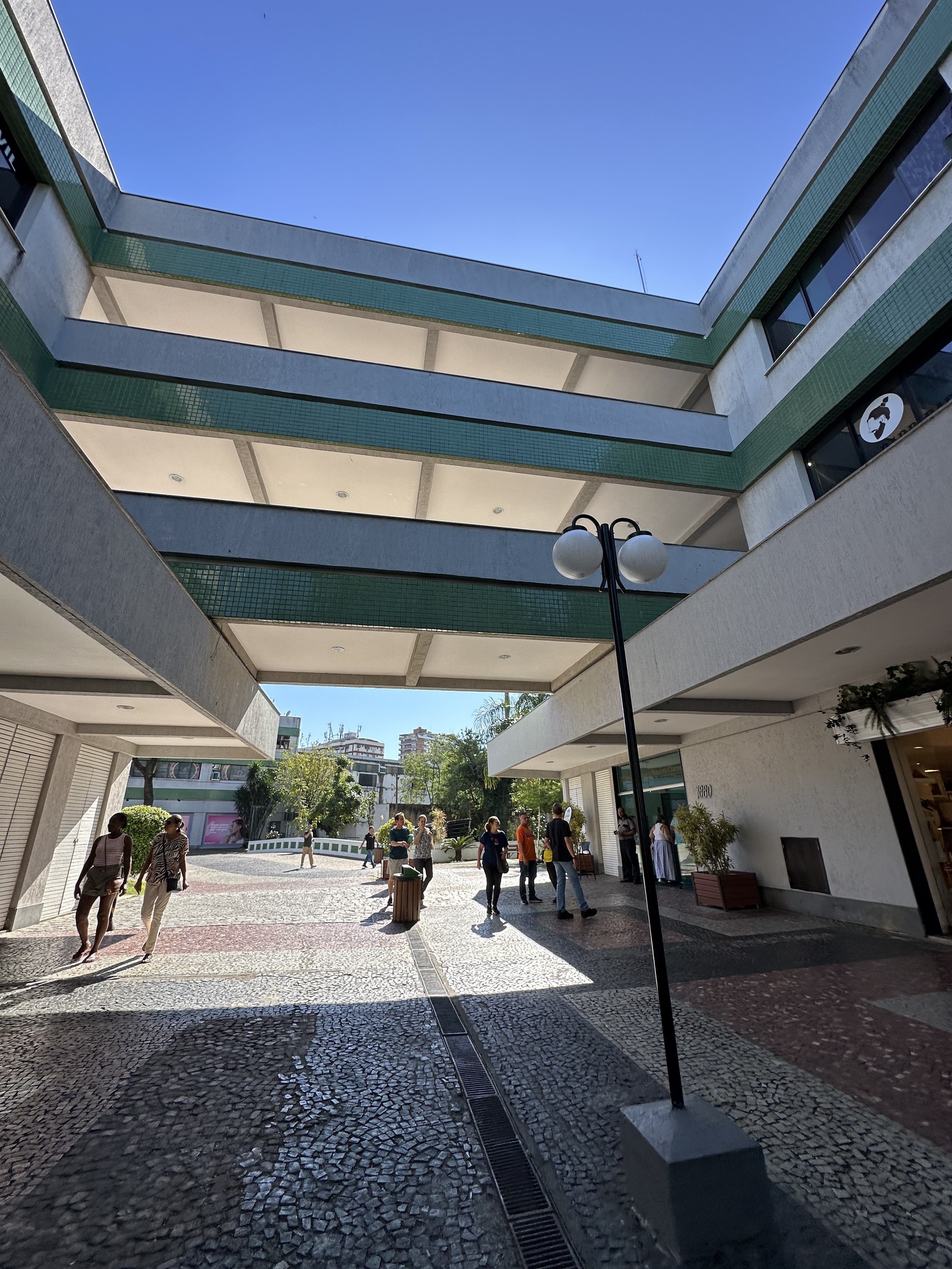 Passarela da Freguesia — corredor externo